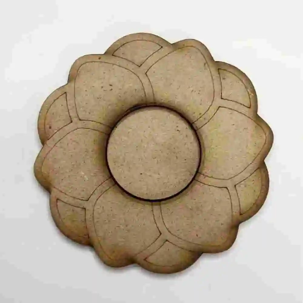 Diwali floral petal candle holder Tea light